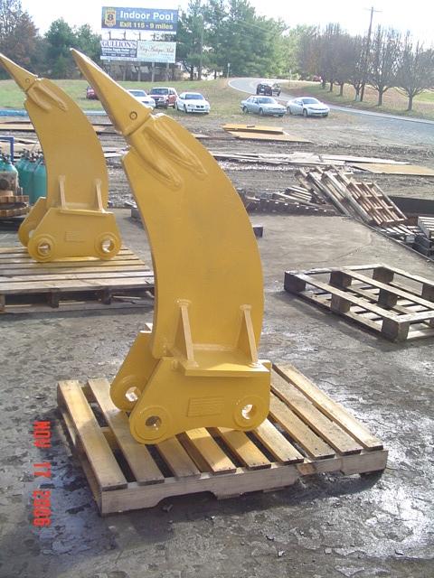 Excavator frost ripper 1