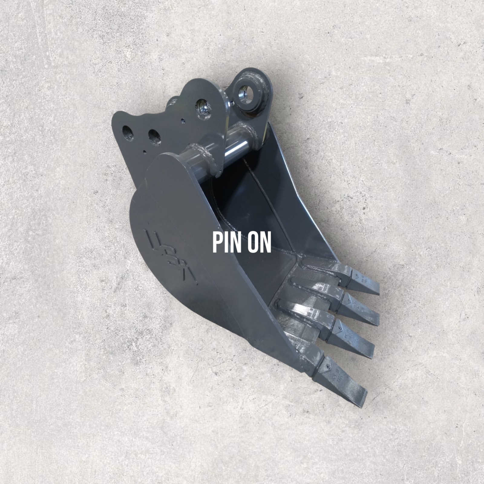 Kubota Excavator Bucket Compatible - Pin On Style