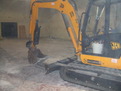 MT1035 thumb installed on a JCB 8060 excavator