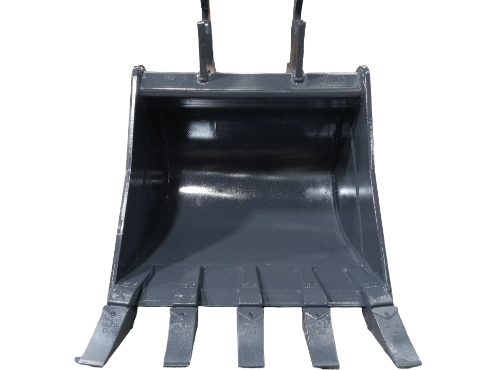 24 inch excavator bucket fits Kubota KX040, KX71, KX91, KX121-2-3, U35, KX033 - quick attach hook up