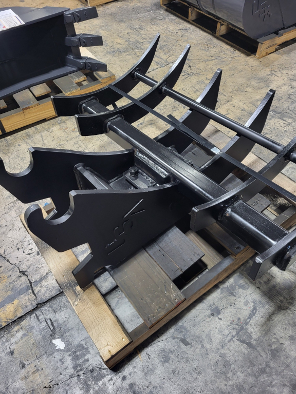 Excavator Stumper Rake