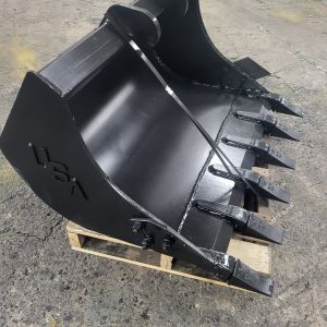 6 series bobcat style grave bucket 36 inch 2