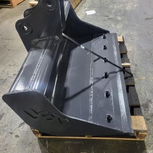 Kubota style b26 grave digging bucket