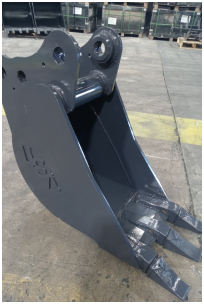 12 inch mini excavator bucket fits Kubota KX033 pin on_1194