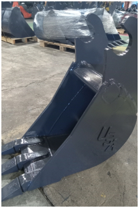 12 inch excavator bucket fits kubota kx91 quick attach_1194