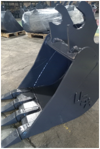 18 inch excavator bucket fits Kubota KX71 quick attach_1262