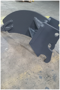 excavator frost ripper fits Kubota 6 series quick attach