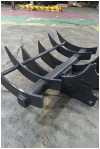 KX121 kubota style stumper rake