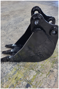 12 inch excavator tooth bucket fits SANY 35 3