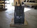 Rear view of 24" excavator bucket for excavators 40,000 to 45,000 lbs