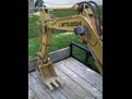 12\" mini excavator bucket installed on Mitsubishi mini excavator