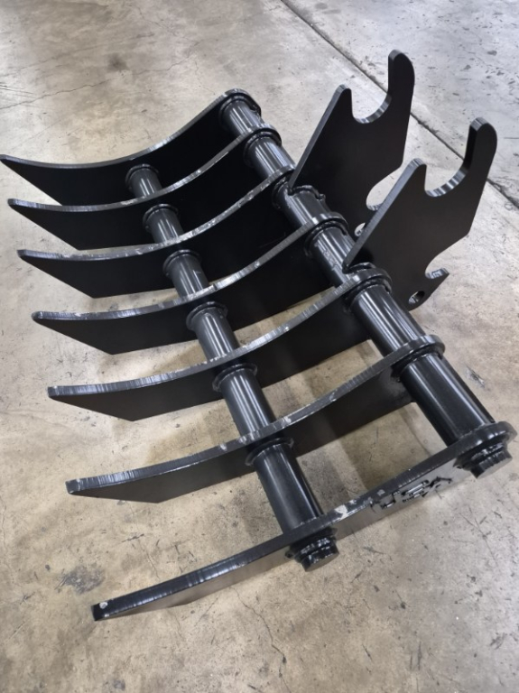42 inch excavator rake fits kubota kx057 u48 u55 1
