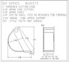 B10 SERIES EXCAVATOR BUCKETS
* 1" Hardened Cutting Edge
* 5/8" AR400 Side Cutters
* 3/8" AR400 Sides
* 3/8" 572-50 Shell
*3"x4" Round Tube Upper Support
* Cat Style Teeth