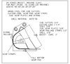 *24 series excavator bucket machine class
for most 24,000 to 33,000 lbs machines
widths 48", 42", 36", 30", 24" 22"
*AR400 steel for side cutters, cutting edge, wear pad, wear strips, side wear plates, and d-ring
*Shell material a572-50
* Side cutters 3/4"
* Cutting edge 1 1/4"
* Sides 3/8"
* Side wear plates 3/8"
* Wear pad and straps 1/2"
* Shell 3/8"
* Bucket ears 1"
* D-ring included