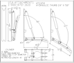 USA Attachments 1-800-870-3610
 HT2458 Hydraulic Thumb 24" x 58"
Cylinder 
5" Bore 
2 1/2" Rod Diameter 
Cross Pins 1 1/2" Diameter
 Stroke 30" 
Retracted Length 41"