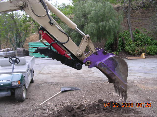 ht830 hydraulic excavator thumb 92