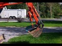 KUBOTA mini excavator KX61-2 with HT830 hydrualic mini excavator thumb