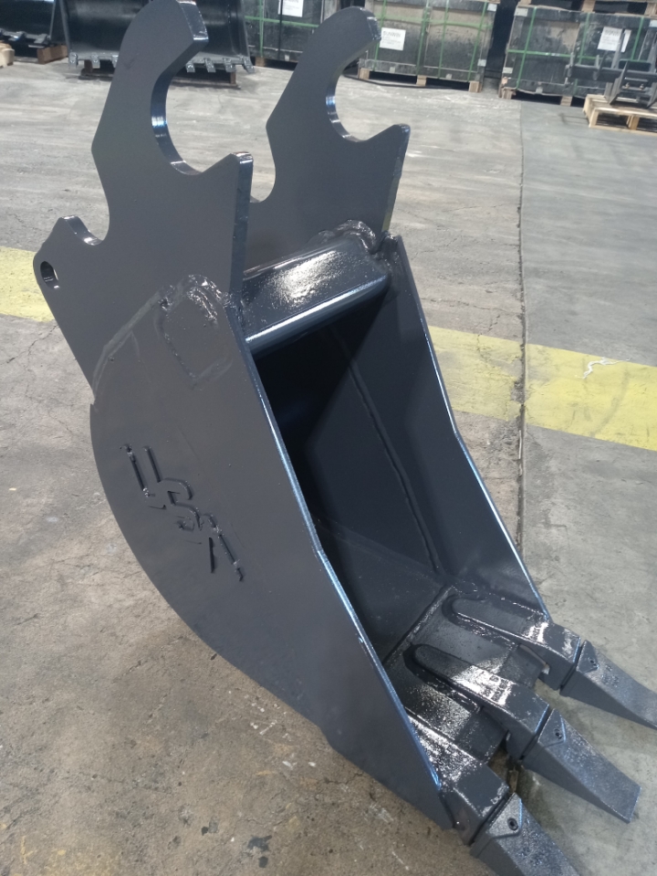 12 inch excavator bucket fits kubota KX033 quick attach_1194