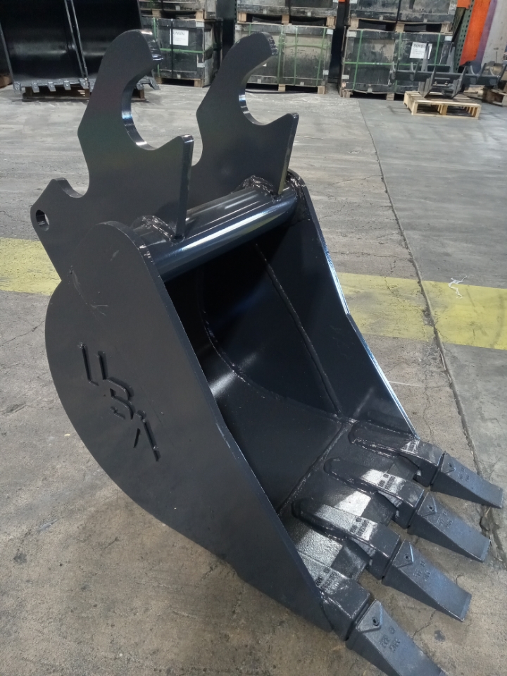 16 inch excavator bucket fits Kubota KX121 2 3 quick attach_1231