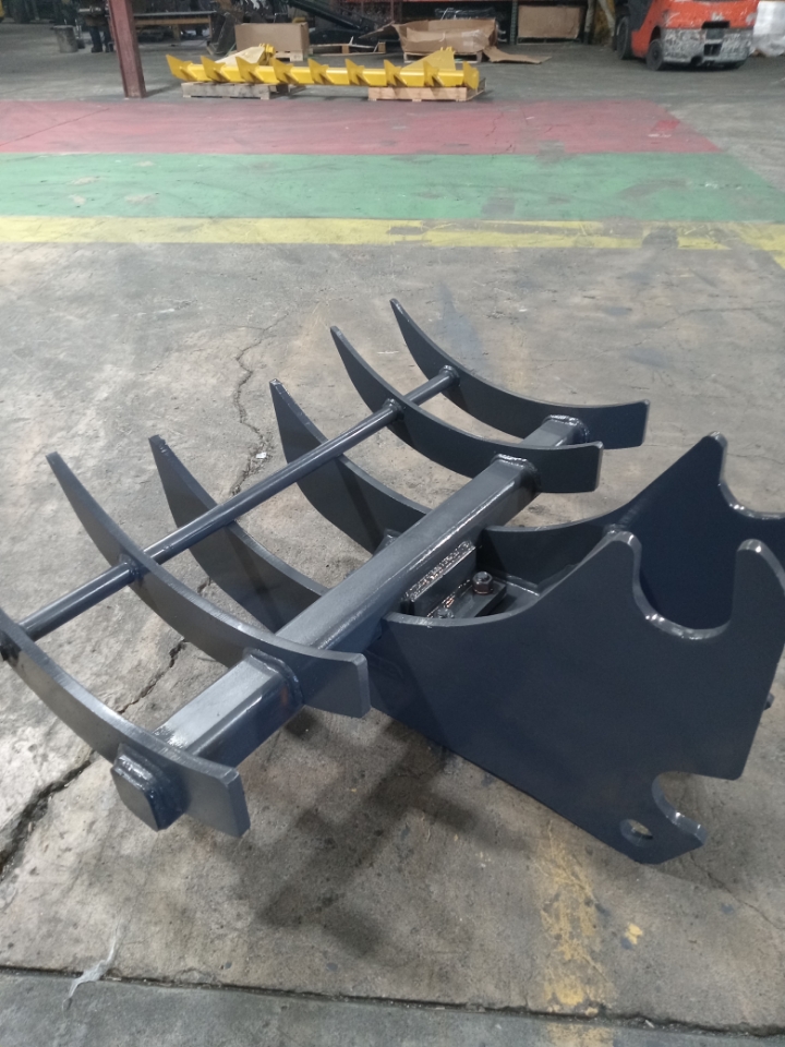 Stumper rake fits kubota excavators kx057 u55 u48 2