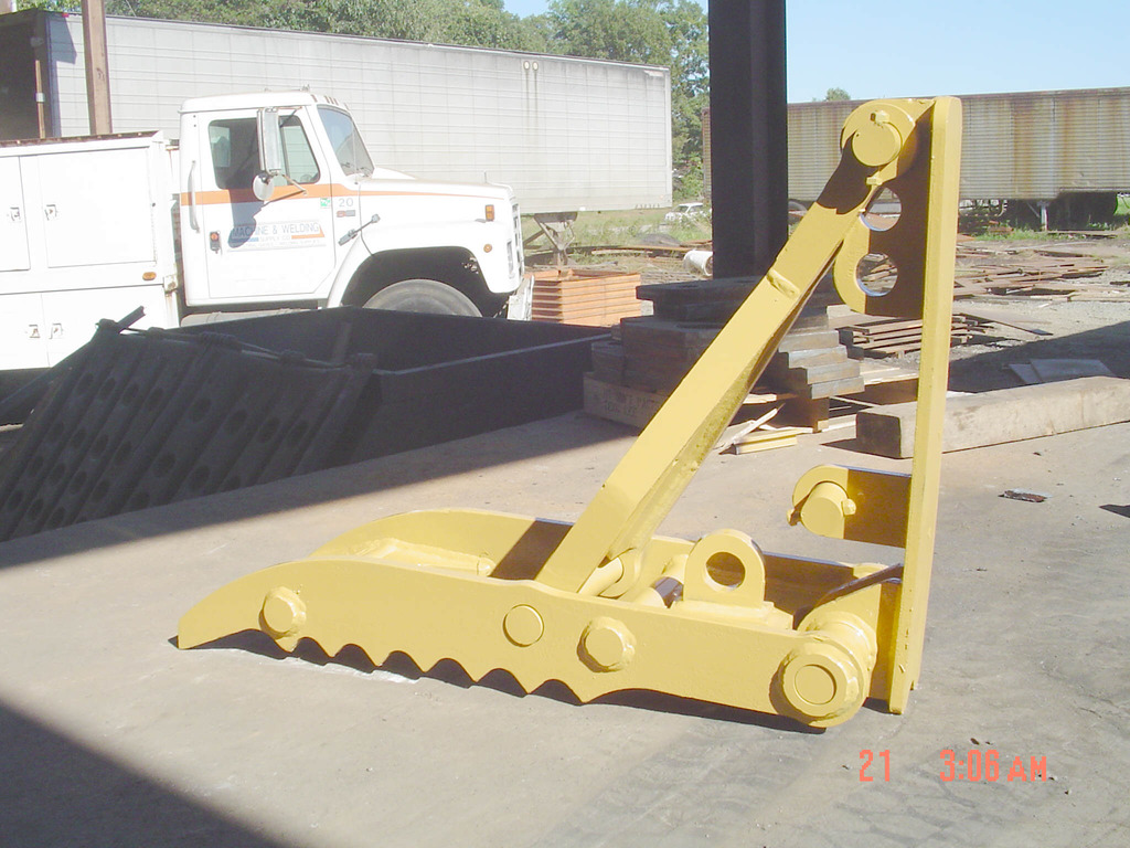 excavator backhoe thumb 10