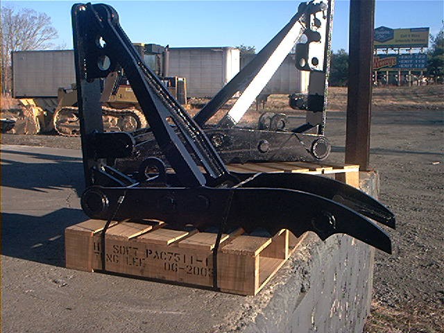 MT1240 excavator backhoe bucket thumb, ready to ship.