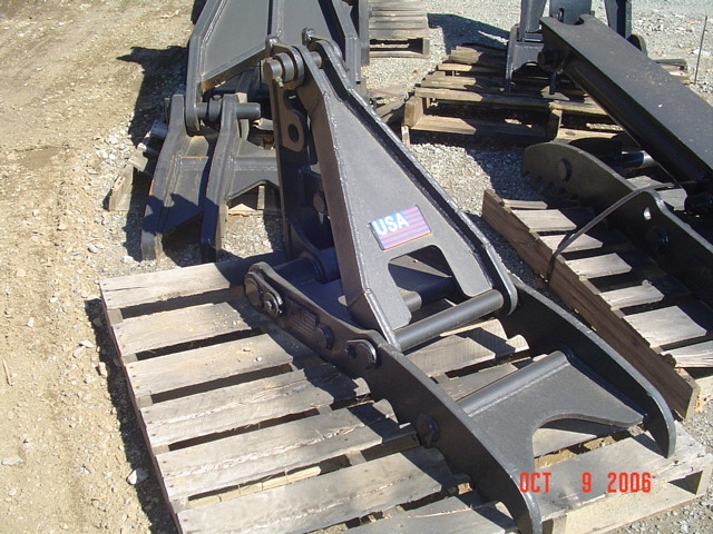 Mt1845 excavator thumb by USA Attachments. These are made in the USA, and shipped out via freight.