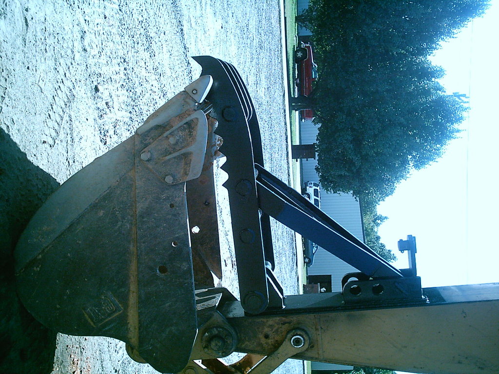 MT2458 welded on an excavator