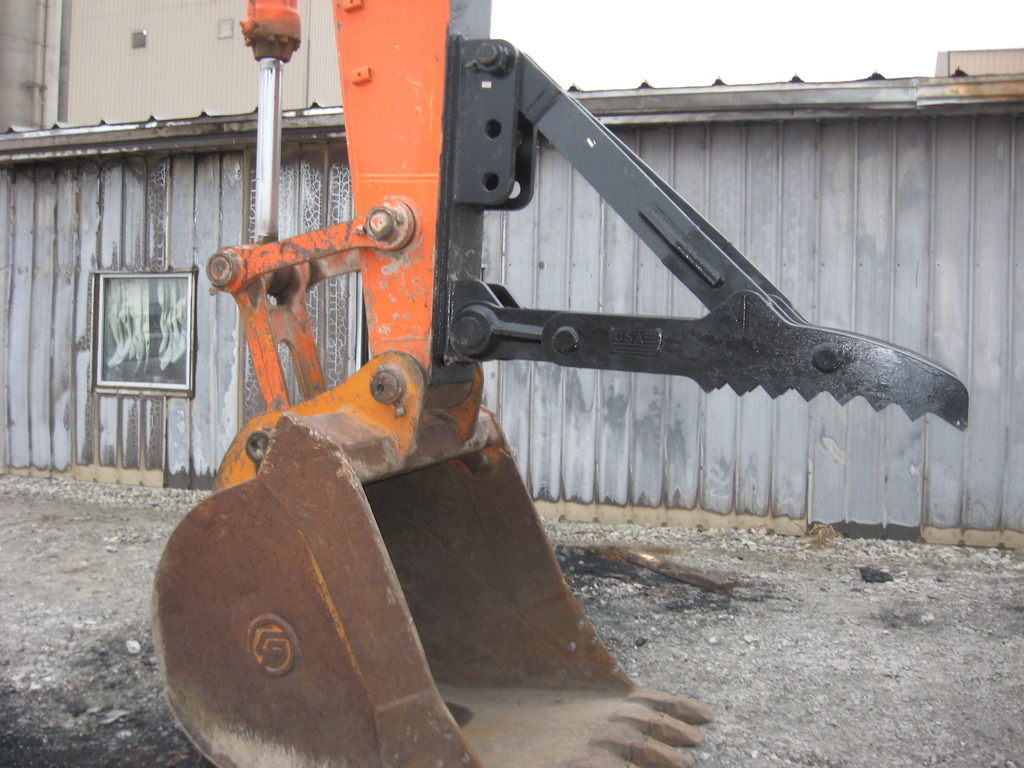 Excavator thumb 30\" x 70\"