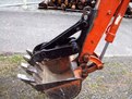 6\"x18\" mini excavator thumb on a Kubota t5c mini excavator