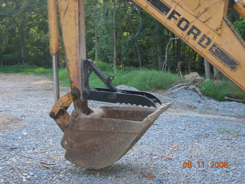 Ford model 663 backhoe #4