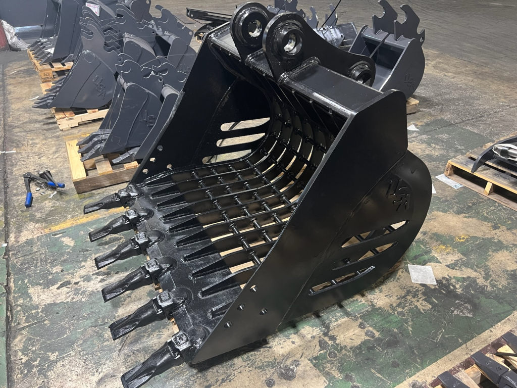 48 inch skeleton bucket fits machines 24000 33000 lbs 1