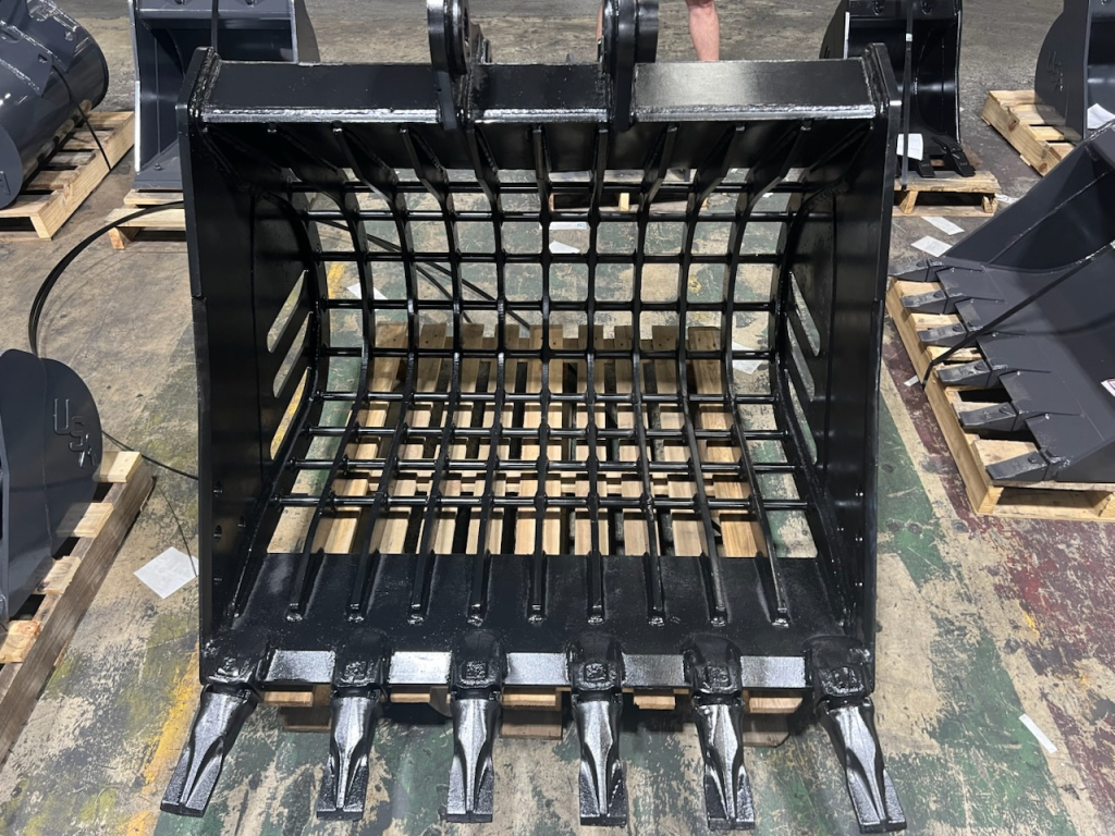 48 inch skeleton bucket fits machines 24000 33000 lbs 2