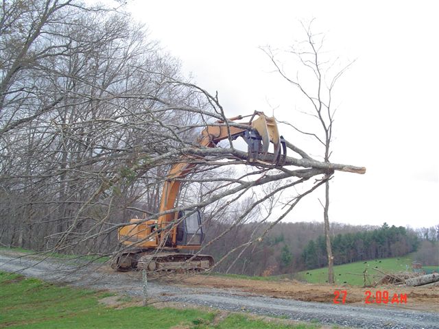 excavator tree stumper for 40 50k machine 6